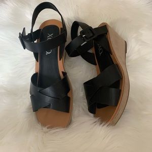 XOXO wedge shoes